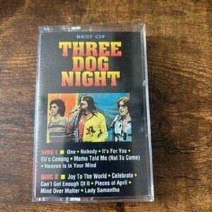 Best Of Three Dog Night Cassette Tape 1988 MCA Records Vintage Music